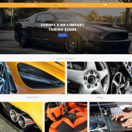 Autotun Cars Motorcycles Clean Shopify Theme #76946
