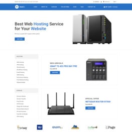 HostGo Electronics Gadgets Clean Shopify Theme #76976