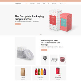 Packagio Maintenance Clean Shopify Theme #76990