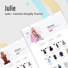 Julie Fashion Shopify Theme # 77360