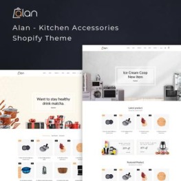 Alan Kitchen Accessories Shopify Theme # 77391