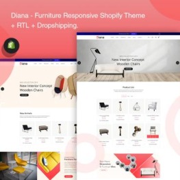 Diana Furniture Shopify Theme # 77406