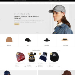 Caps and Hats Fashion Multipage Shopify Theme #77542