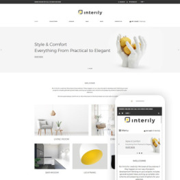 Interily Interior and Furniture Shopify Theme #77800