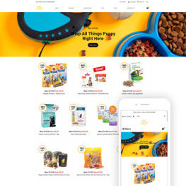 Pet Shop Multipage Multipage Shopify Theme #77912