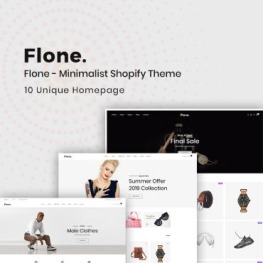 Flone Minimalis Shopify Theme # 78295
