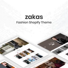 Zakas Fashion Shopify Theme # 78373