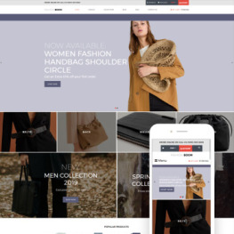 Fashion Boom Fashion Elegant Shopify Theme #78851