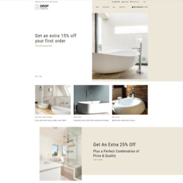 Drop Plumbing Store Plumbing Shopify Theme #78880