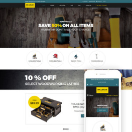 Mr Crush Tools Equipment Multipage Shopify Theme #79013