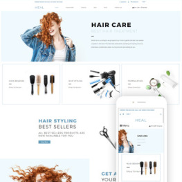Heal Beauty Ecommerce Modern Shopify Theme # 79018