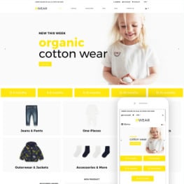 nWear Kids Fashion Clothing Shopify Theme #79114
