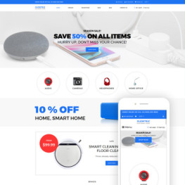 Clowtric Electronics Gadgets Multipage Shopify Theme #79166