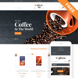 Coffeera Coffee Shop ReadytoUse Clean Shopify Theme # 79277
