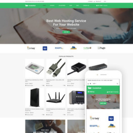Crocko Host Hosting Ecommerce Clean Shopify Theme #79420