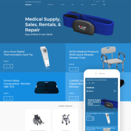 Medicom Medical Equipment Multipage Shopify Theme #79483
