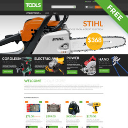 Tools Tools Equipment Free Clean Shopify Theme # 79517