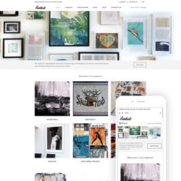 Artist Art Gallery eCommerce Shopify Theme #79524