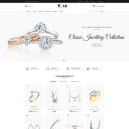 Rose Jewellery Shopify Theme #79592