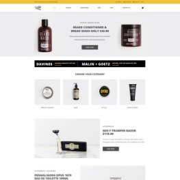 Barbers Hair Salon ReadytoUse Modern Shopify Theme #79857