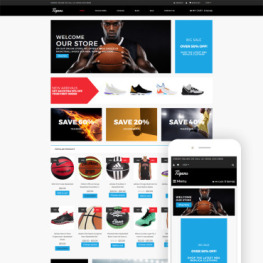 Tigers Basketball Store Modern Shopify Theme #79975