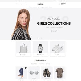 Instyle Fashion Shopify Theme #80308