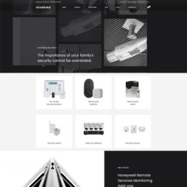 Guardina Security eCcommerce Modern Shopify Theme #80430