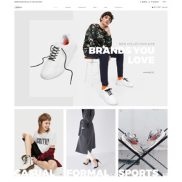shoshops Shoe Store Clean Shopify Theme #80483