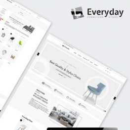 Everyday Furniture Multipurpose Shopify Theme #80495