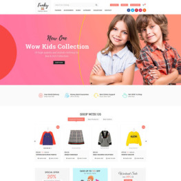 Funky Fashion Store Shopify Theme #80652