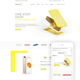 Mobilect Mobile Store Multipage Clean Shopify Theme # 80708