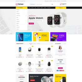 Techayo Electronics Store Shopify Theme #81747