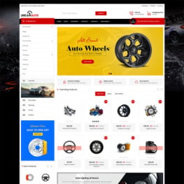 Dream Auto Parts Shopify Theme #82235