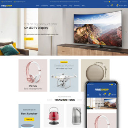 Findshop Sectioned Multipurpose Shopify Theme #82382