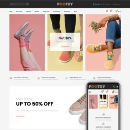 Footzy Shoes Store Shopify Theme #82473