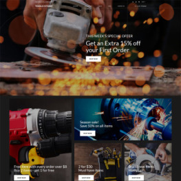 Tools Store Tools Equipment Creative Shopify Theme # 82643