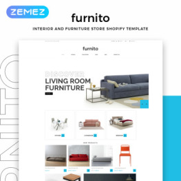 Furnito Interior And Furniture Store Shopify Theme #82693