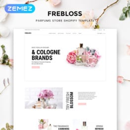 Frebloss Perfume Store Clean Shopify Theme #82696