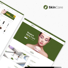 Skin Care Cosmetics Store Shopify Theme #82917