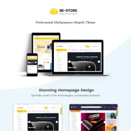 BeStore Multipurpose Shopify Theme #83191