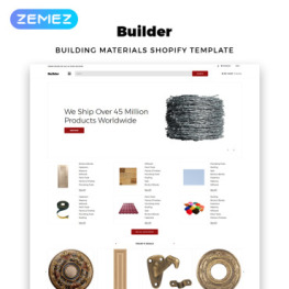 Builder Building Materials eCommerce Shopify Theme #83213