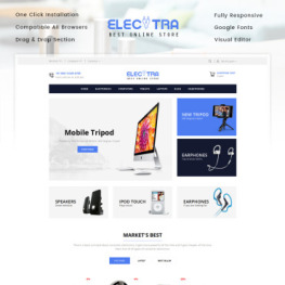 Electra Electronics Store Shopify Theme #83224