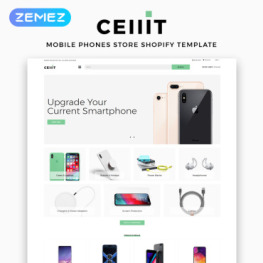 Cellit Mobile Store Multipage Clean Shopify Theme #83525