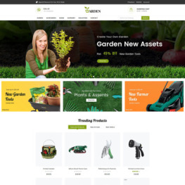 Garden Tools Store Shopify Theme #83648