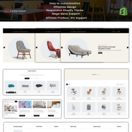 Furnishop The Furniture Shopify Theme #84604