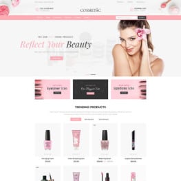 Cosmetics Store Shopify Theme #84785