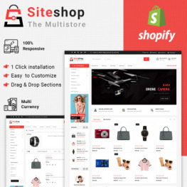 Siteshop Electronics Shopify Theme # 85172