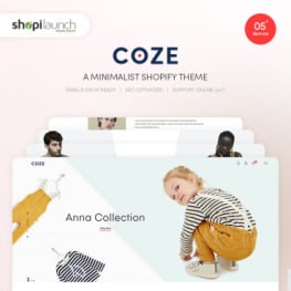 Coze A Minimalist Shopify Theme #85199