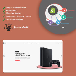 Gamey - Online Game Store Shopify OS2.0 Responsive Theme