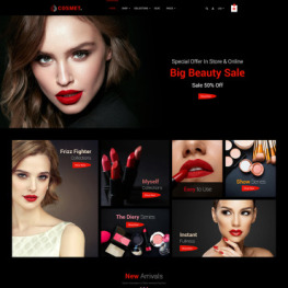 Cosmet Cosmetic Beauty Shopify Theme #85563
